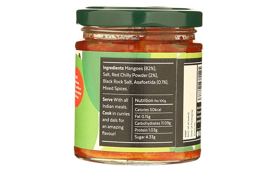 Aamra Heeng Aam Pickle    Glass Jar  190 grams